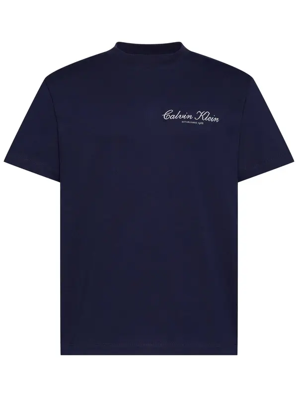 Script Logo Embroidered T-Shirt