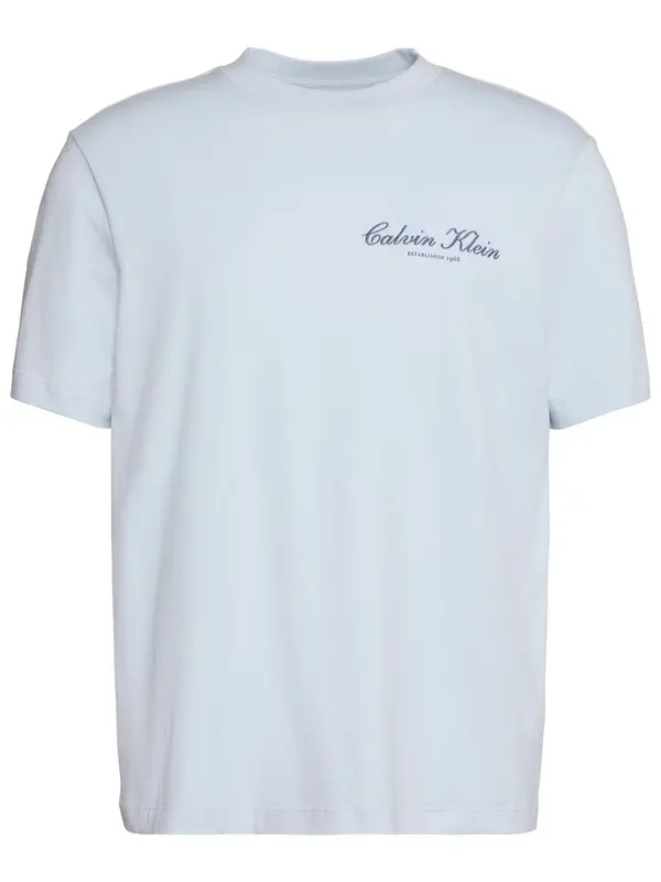 Script Logo Embroidered T-Shirt