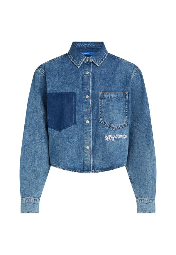 Boxy Denim Shirt