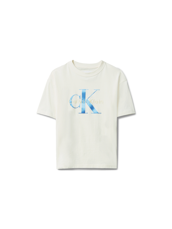 Kids Boys Monogram Logo Graphic Short Sleeve T-Shirt