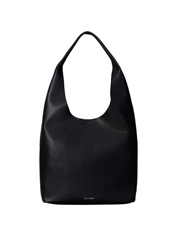 Minimalist Leather Slouchy Hobo Shoulder Bag