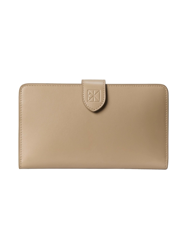 Embossed Logo Tab Large Continental Wallet