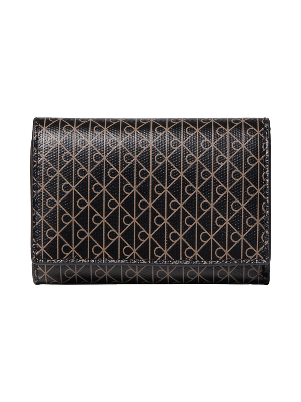 Monogram Diamond-Lattice Trifold Wallet Image