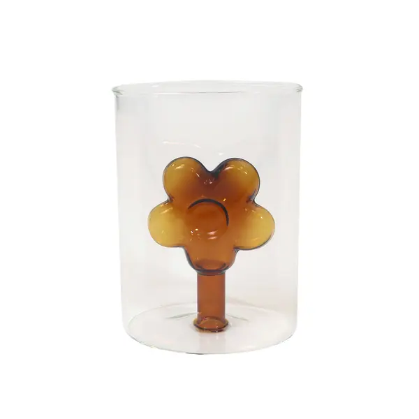 Infiore Vase 1 Flower Oval S - Borosilicate Glass