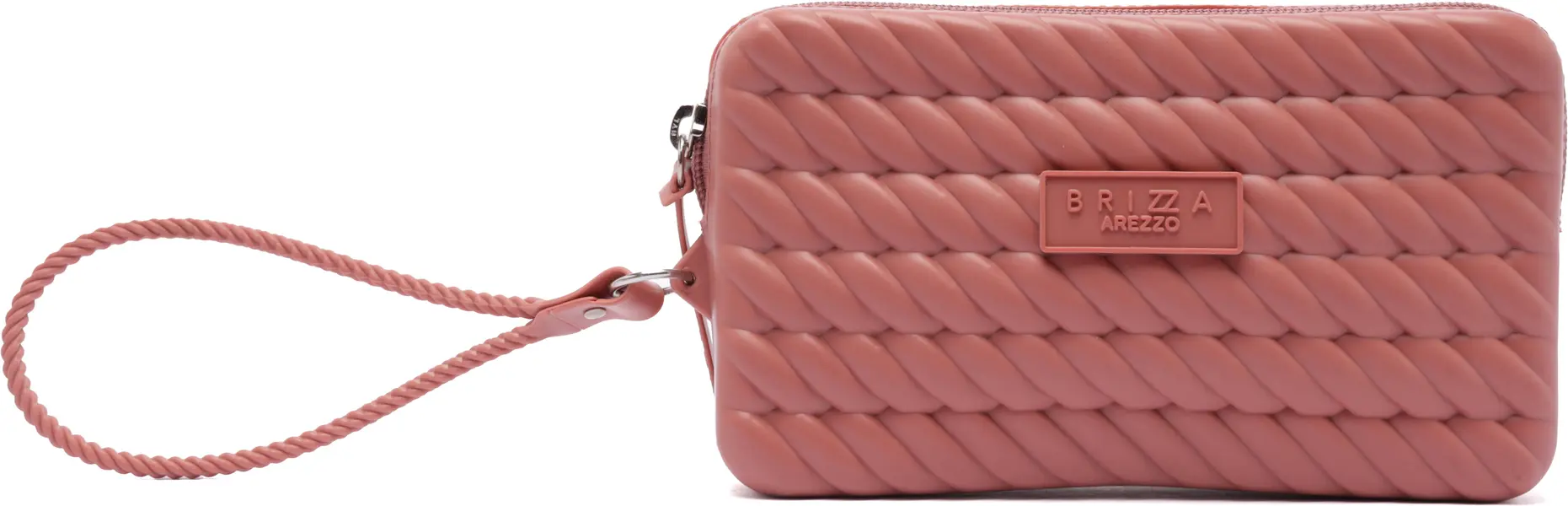 Pink Soft Quilted Pouch Bag with Moroccan Handle Image