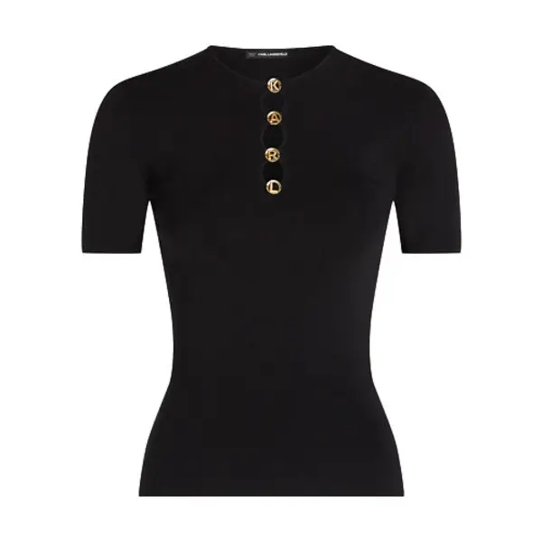 Knit Short Sleeve Top