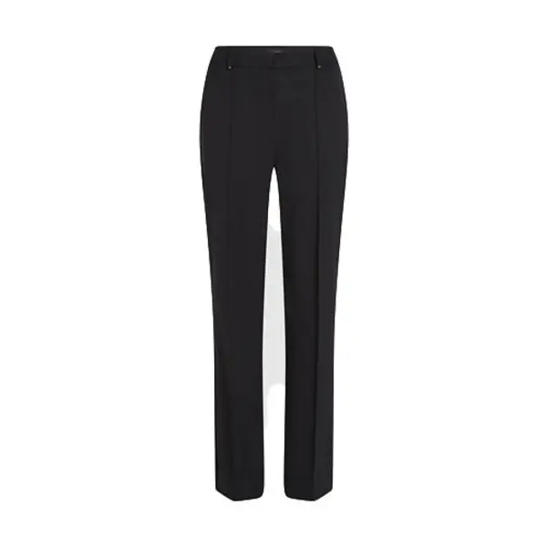 Straight Leg Trousers with Rivets