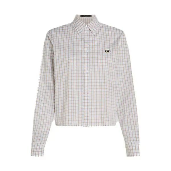Icon Checked Long Sleeve Shirt