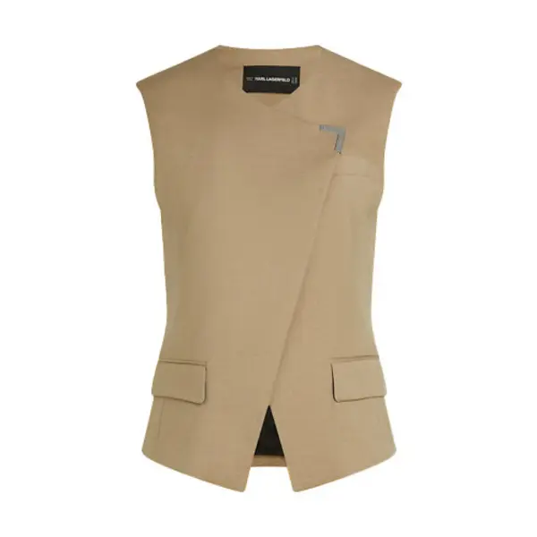 Metal-Detail Waistcoat