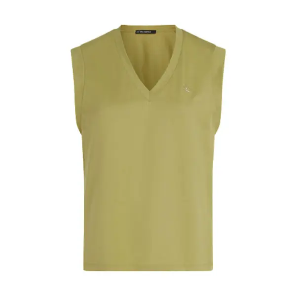 V-neck Logo Tank Top