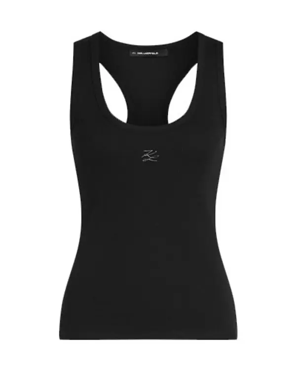 Autograph Ribbed Tank Top