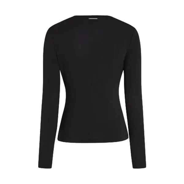 Draped Long Sleeved Top