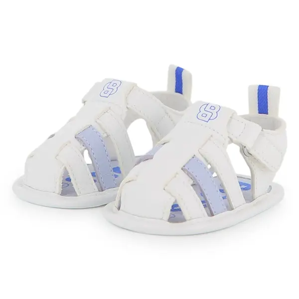Leather Fisherman Logo Sandals