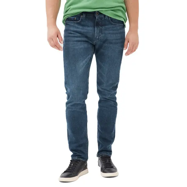 Straight Fit Denim Italian Jeans