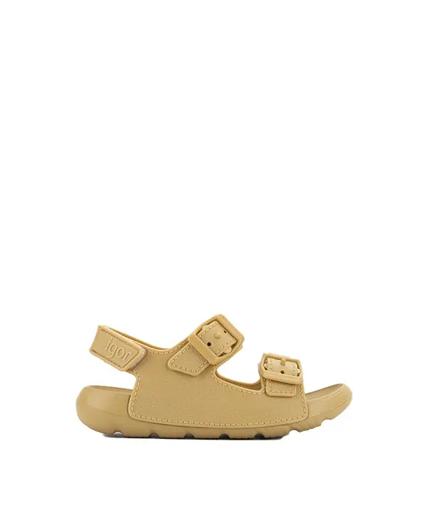Kids Boys Mustard Jelly Sandals with Adjustable Straps