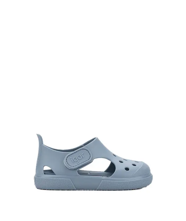 Kids Baby Boy Bondi Blue Solid Jelly Sandals