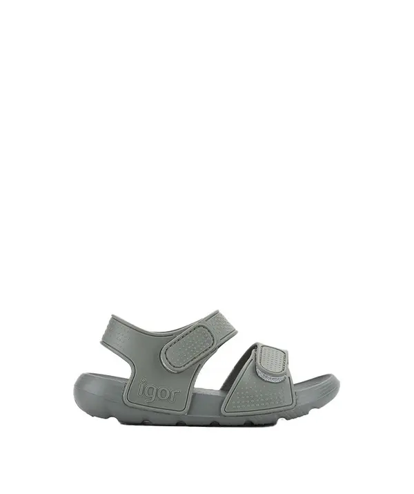 Kids Baby Boy Two Strap Green Jelly Sandals