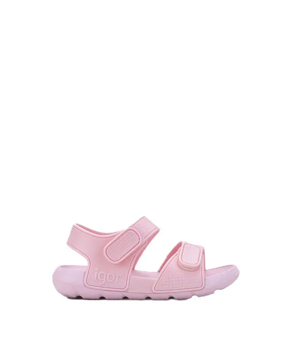 Kids Baby Girl Two Strap Pink Jelly Sandals