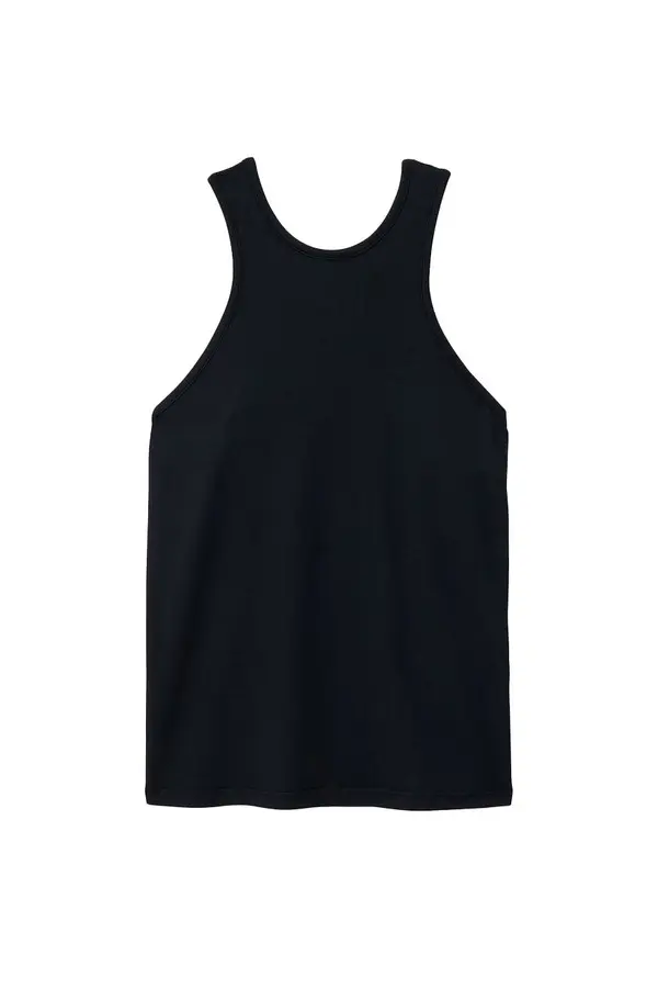 High-Neck Racerback Tank Top Image