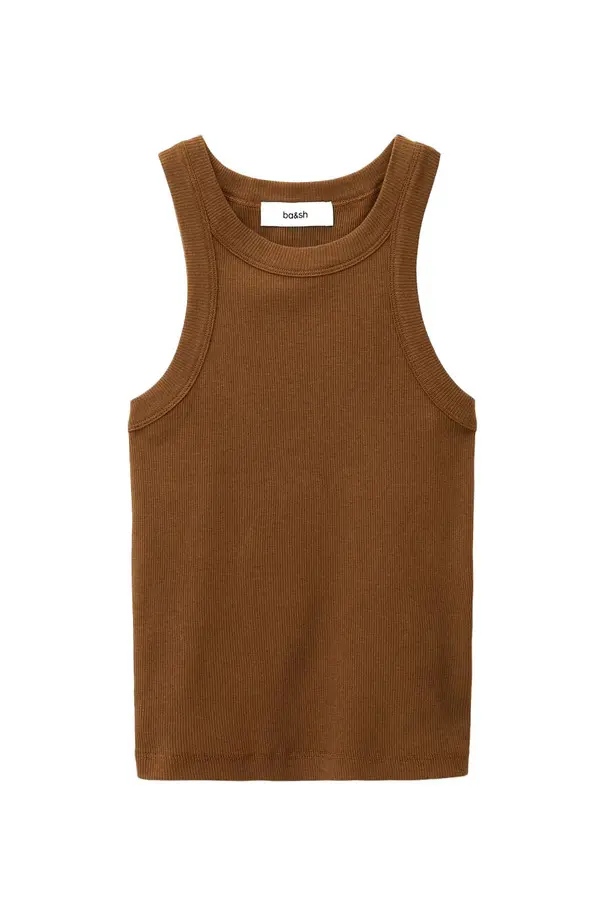 Fitted Round Neck Sleeves Top Image