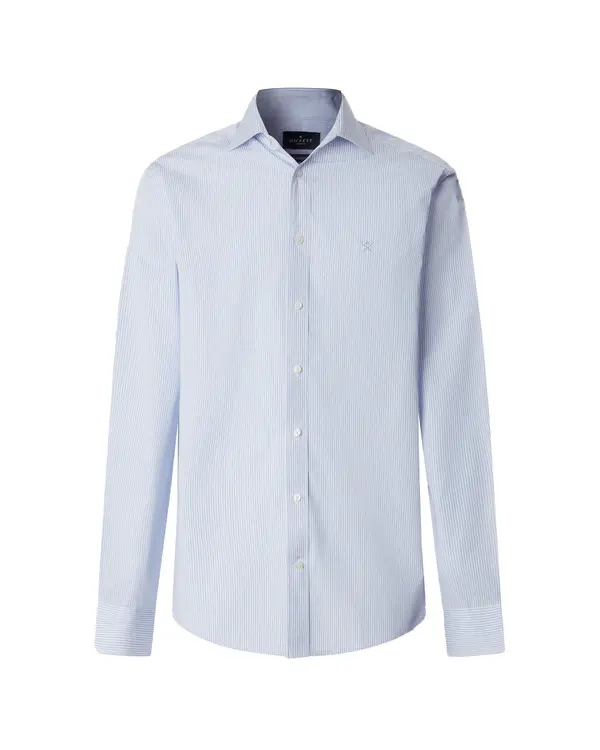 Tailored Fit City Bengal Stripe Long Sleeve Shirt