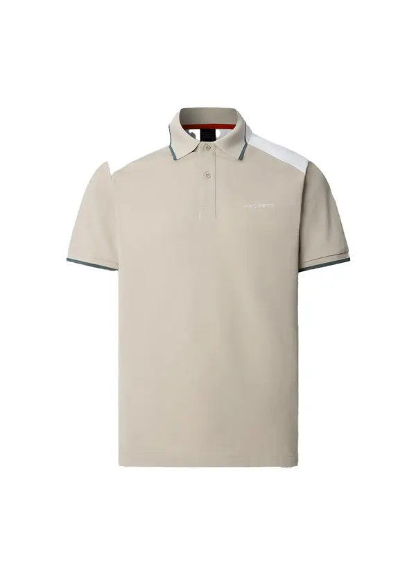 Classic Fit Short Sleeve Colour Block Polo