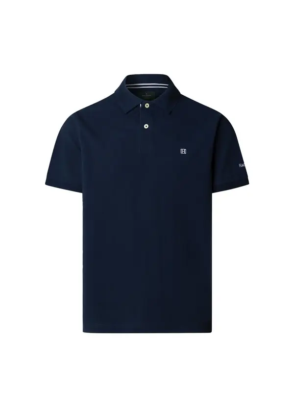 Classic Fit Short Sleeve Striped Trim Polo