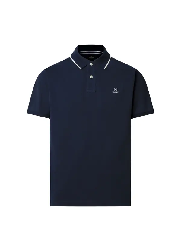 Classic Fit Short Sleeve Tipped Polo Image