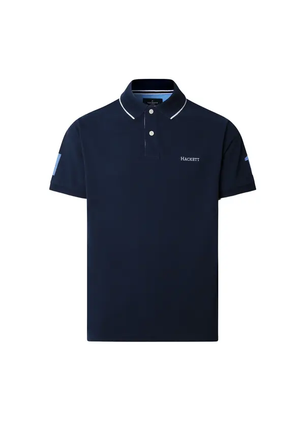 Classic Fit Short Sleeve Back Sash Polo