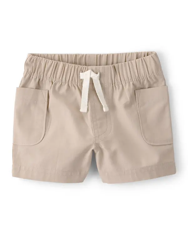 Kids Baby Boy 3-Piece Into The Wild Top, Bodysuit & Short Set - Ivory&Brown