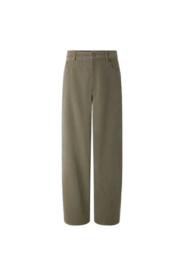 Oversized Hunter Jeans Trousers In Japanese Canvas Image