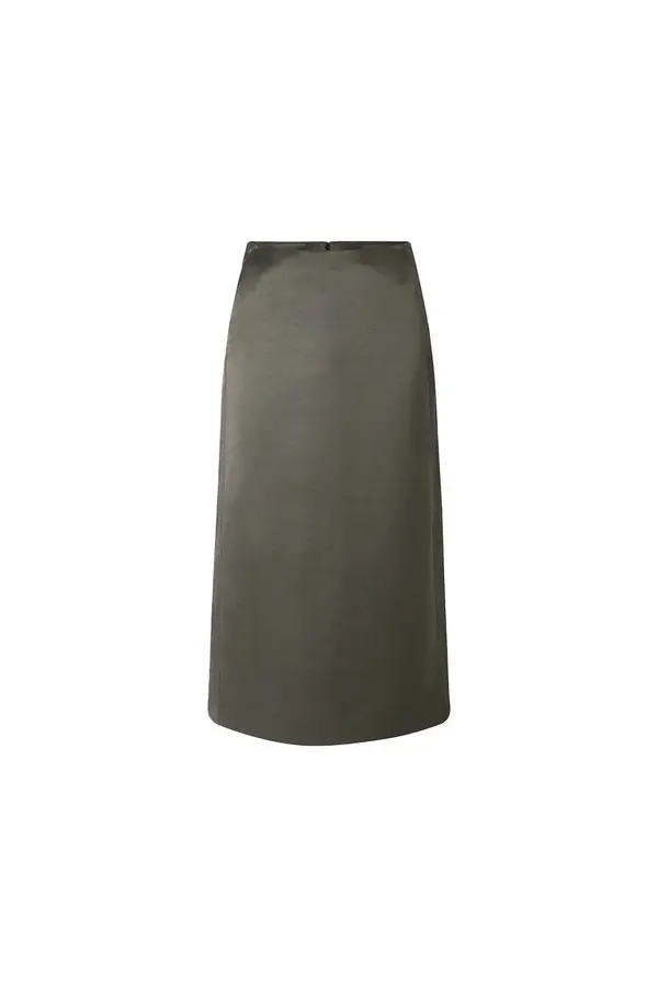 Helia Fitted Midi Pencil Skirt  Image