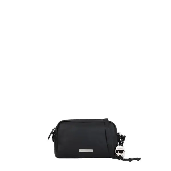 Smooth Leather Icon Slim Crossbody Bag Image