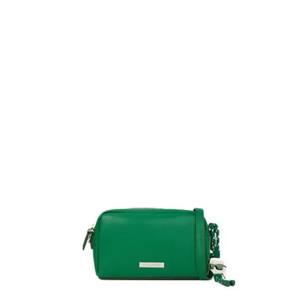Smooth Leather Icon Slim Crossbody Bag