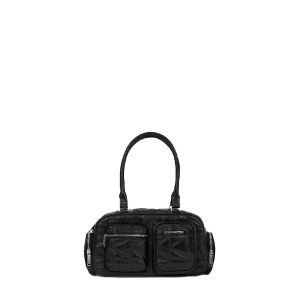 K/Brick Quilted Leather Cargo Shoulder Bag Image