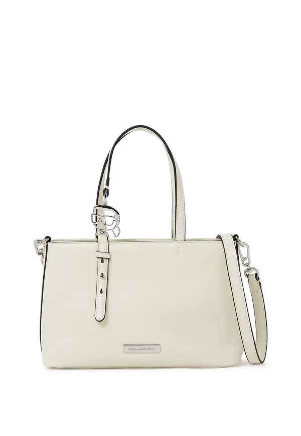 Icom Smooth Leather Small Tote Bag  Image