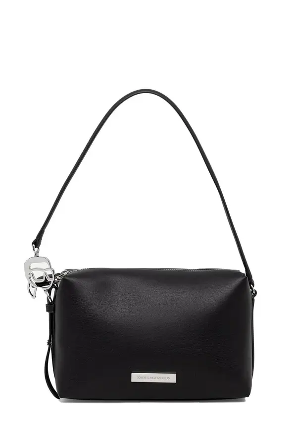 Ikonik Charm Soft Leather Shoulder Bag