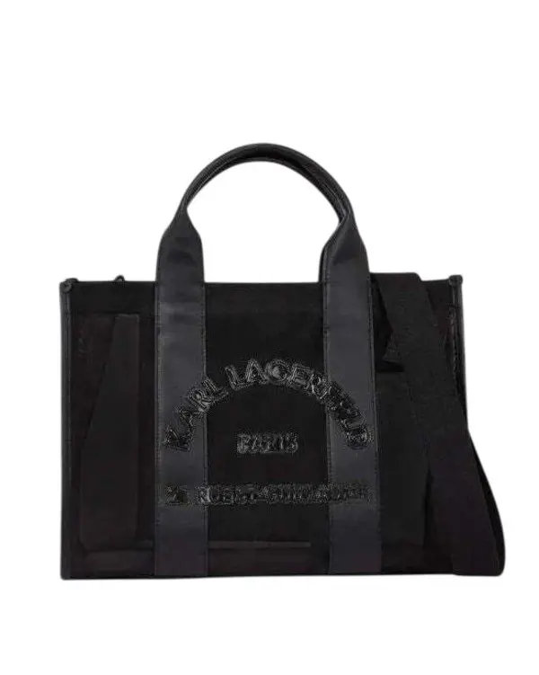 Rue St-Guillaume Medium-sized Square Mesh Tote Bag Image