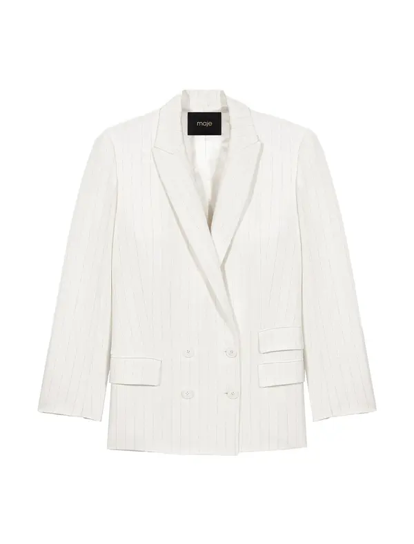 Double-Breasted Suit Jacket Image