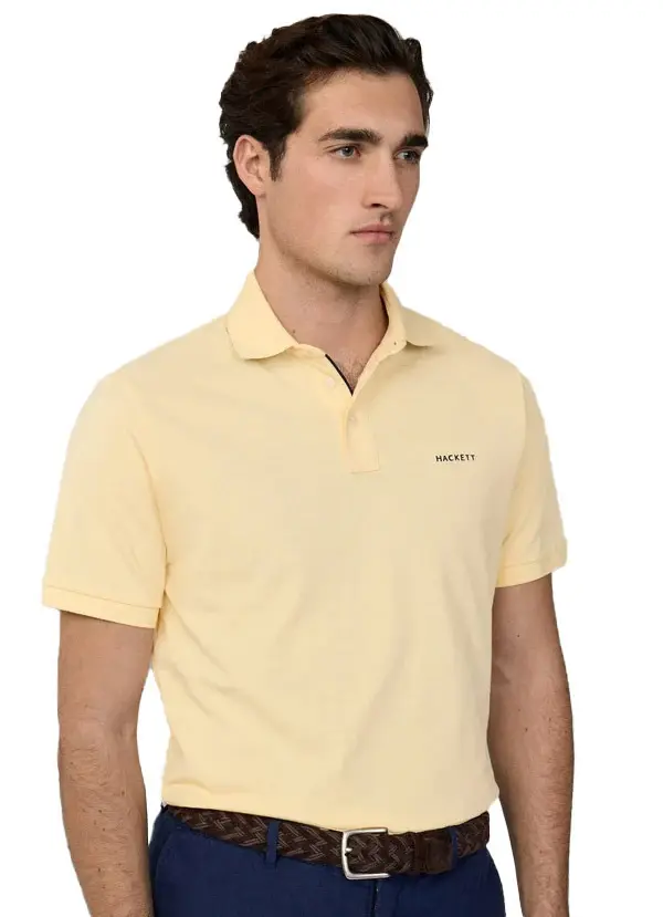 Classic Fit Short Sleeve Swim Trim Polo Image