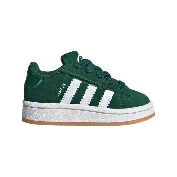 Baby Boy Dark Green Campus 00s Elastic Lace Sneakers Image