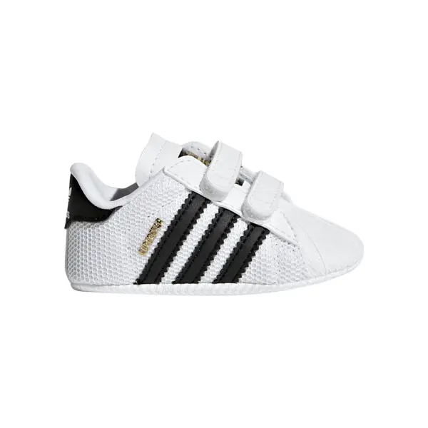 Baby Boy Superstar Cloud White and Black Core Sneakers Image