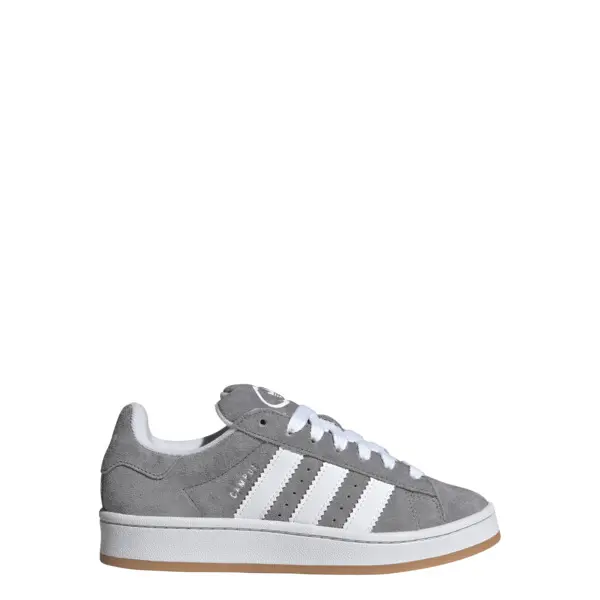 Kids Boys Campus 00s Grey & White Sneakers  Image