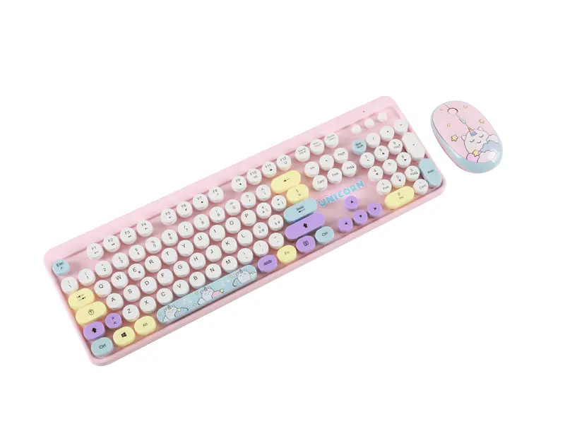 Keyboard And Mouse Set Unicorn (It) 