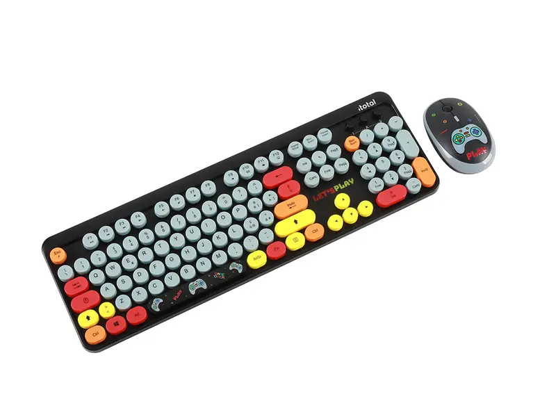 Keyboard And Mouse Set Let'S Play (It) 
