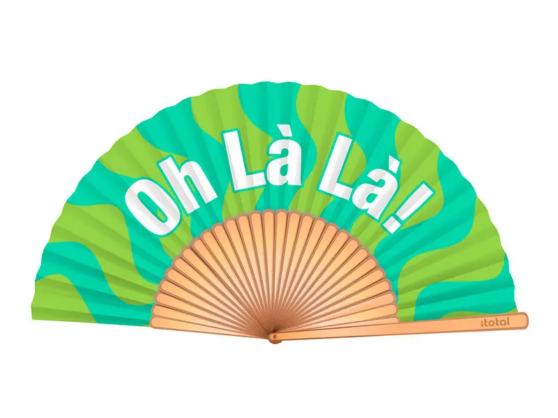 Hand Fan Oh La La! 