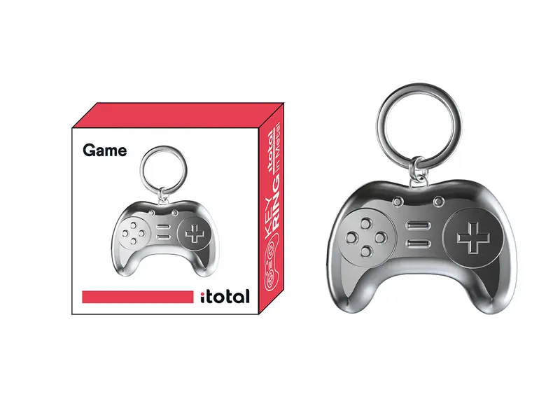 Metal Keychain Joypad 