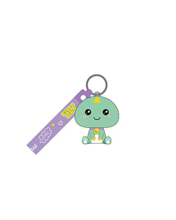  Keychains Dino 
