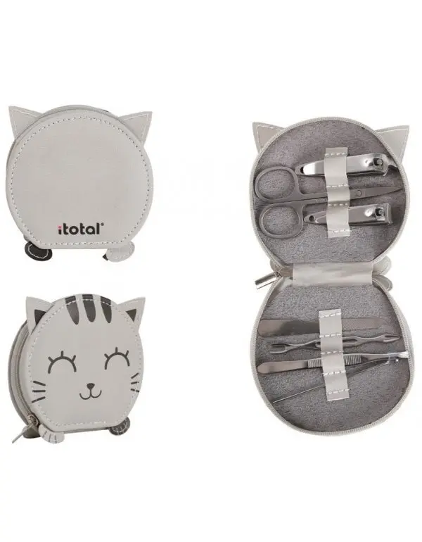 Manicure Set Grey Cat 