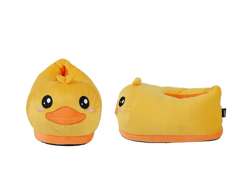 Plush Slippers Duck 